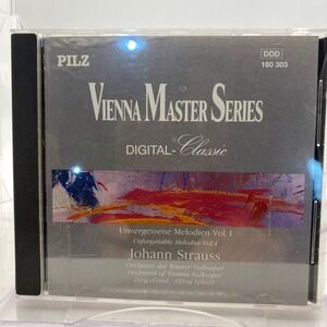 Johann Strauss Unforgettable Melodies Vol 1 Vienna Master Series CD 160 303 Pilz